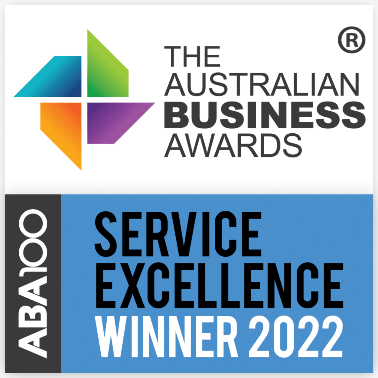 Smile Solutions ABA Service Excellence Winner 2022